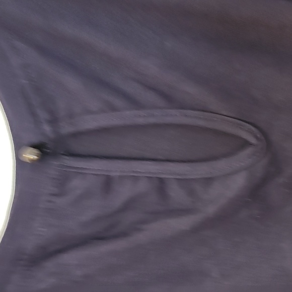 Blue women's plus size 3X romper - Picture 4 of 6